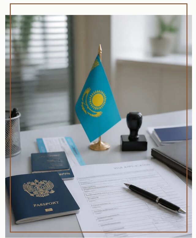 Оформление визы в Казахстан для поездки и работы в Новокубанске